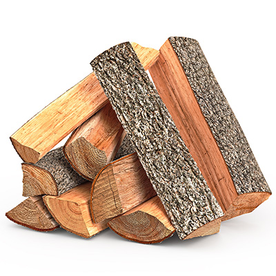 Trockene Holzscheite Stere - 33 cm