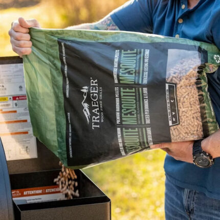 Holzpellets Traeger mesquite 9kg 01